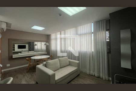 Sala de apartamento à venda com 1 quarto, 52m² em Coracao de Jesus, Belo Horizonte