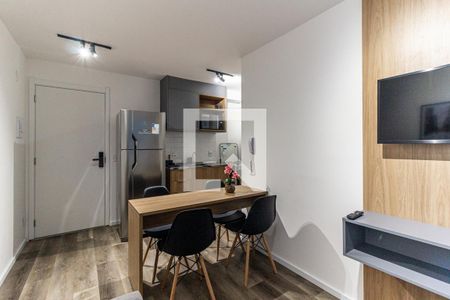 Sala de apartamento para alugar com 1 quarto, 30m² em República, São Paulo