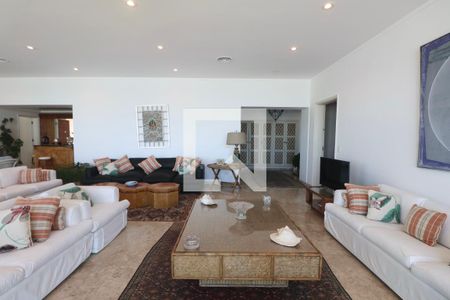 Sala de apartamento para alugar com 7 quartos, 768m² em Centro, Guarujá