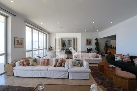 Sala de apartamento para alugar com 7 quartos, 768m² em Centro, Guarujá