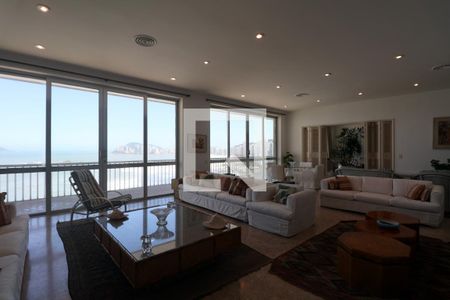 Sala de apartamento para alugar com 7 quartos, 768m² em Centro, Guarujá