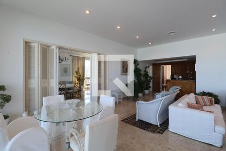 Sala de apartamento para alugar com 7 quartos, 768m² em Centro, Guarujá