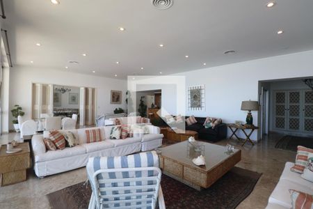 Sala de apartamento para alugar com 7 quartos, 768m² em Centro, Guarujá