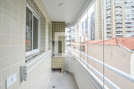Varanda gourmet de apartamento à venda com 2 quartos, 64m² em Jardim do Mar, São Bernardo do Campo