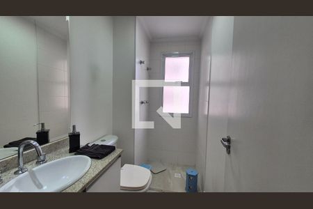 Banheiro de apartamento à venda com 3 quartos, 156m² em Centro, Santo André