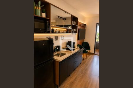 Cozinha de kitnet/studio à venda com 1 quarto, 25m² em Vila Mascote, São Paulo