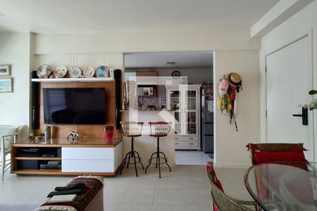 Sala de apartamento à venda com 3 quartos, 110m² em Barra Olímpica, Rio de Janeiro