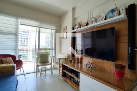 Sala de apartamento à venda com 3 quartos, 110m² em Barra Olímpica, Rio de Janeiro