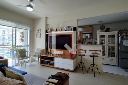 Sala de apartamento à venda com 3 quartos, 110m² em Barra Olímpica, Rio de Janeiro