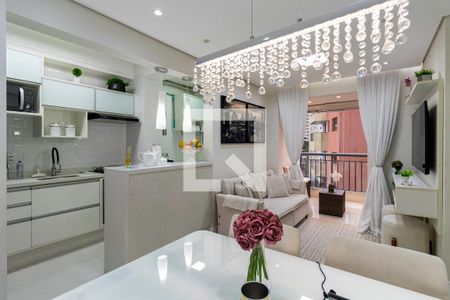 Sala de apartamento para alugar com 2 quartos, 49m² em Vila Andrade, São Paulo