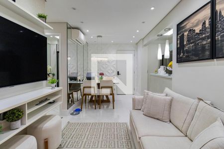 Sala de apartamento para alugar com 2 quartos, 49m² em Vila Andrade, São Paulo