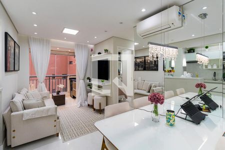 Sala de apartamento para alugar com 2 quartos, 49m² em Vila Andrade, São Paulo