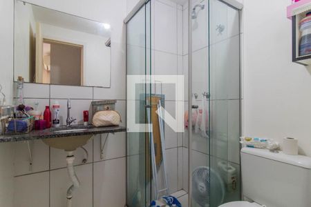 Banheiro do Quarto 1 de apartamento à venda com 2 quartos, 47m² em Partenon, Porto Alegre