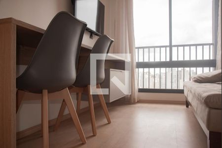 Sala de apartamento para alugar com 1 quarto, 32m² em Mirandópolis, São Paulo