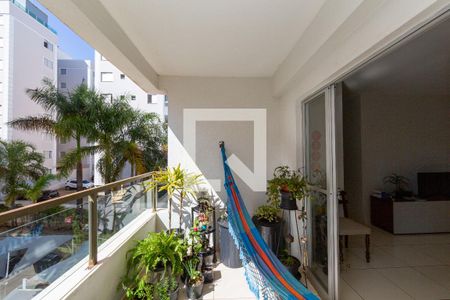 Varanda da Sala de apartamento à venda com 3 quartos, 85m² em Buritis, Belo Horizonte