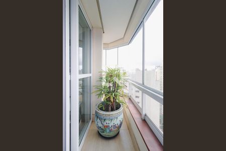 Varanda da Sala de apartamento à venda com 4 quartos, 364m² em Jardim Fonte do Morumbi, São Paulo