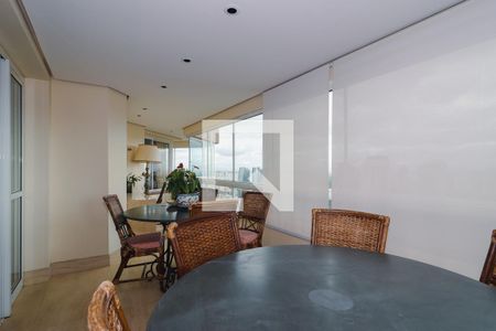Varanda da Sala de apartamento para alugar com 4 quartos, 364m² em Jardim Fonte do Morumbi, São Paulo