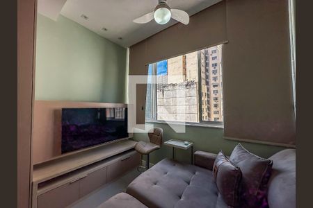 Sala de apartamento à venda com 1 quarto, 30m² em Centro, Rio de Janeiro