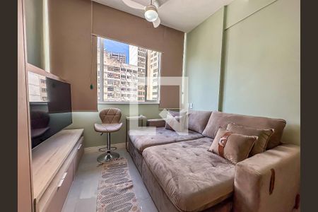 Sala de apartamento à venda com 1 quarto, 30m² em Centro, Rio de Janeiro