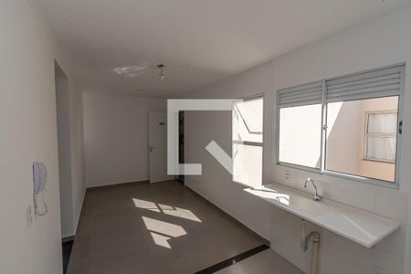 Sala/Cozinha  de apartamento para alugar com 2 quartos, 40m² em Jardim Santa Esmeralda, Hortolândia
