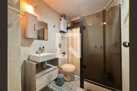 Banheiro da Suíte de apartamento à venda com 1 quarto, 38m² em Copacabana, Rio de Janeiro