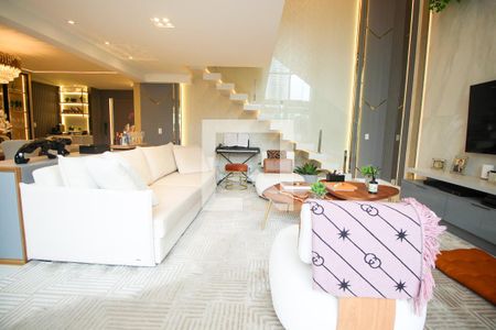 Sala de apartamento à venda com 3 quartos, 246m² em Vila Suzana, São Paulo