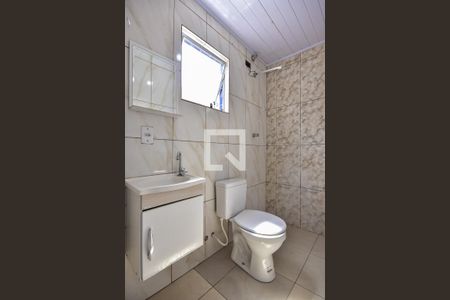 Banheiro de kitnet/studio para alugar com 1 quarto, 30m² em Jardim Sao Mateus, Taboão da Serra