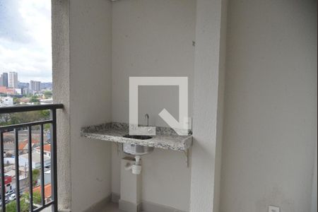 Varanda da Sala de apartamento à venda com 2 quartos, 68m² em Casa Branca, Santo André