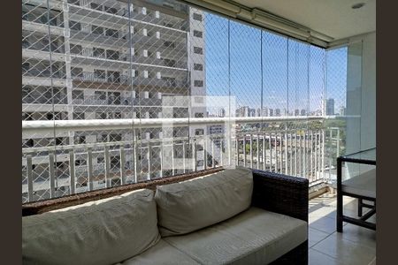 Varanda Gourmet de apartamento à venda com 3 quartos, 72m² em Tatuapé, São Paulo