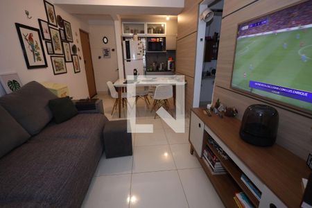 Sala de apartamento para alugar com 2 quartos, 58m² em Parque Amazonia, Goiânia