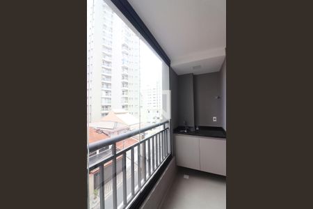 Varanda gourmet de kitnet/studio para alugar com 1 quarto, 40m² em Centro, São Bernardo do Campo