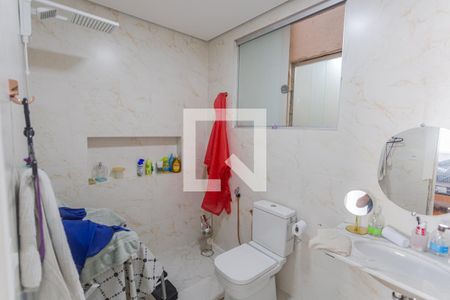 Banheiro da Suíte de apartamento à venda com 4 quartos, 115m² em Centro, Belo Horizonte