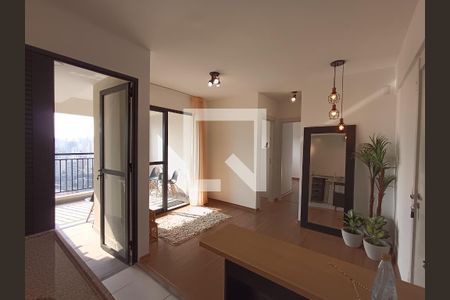 Sala de apartamento à venda com 2 quartos, 50m² em Nova Klabin, São Paulo