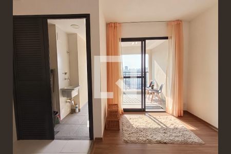 Sala de apartamento à venda com 2 quartos, 50m² em Nova Klabin, São Paulo