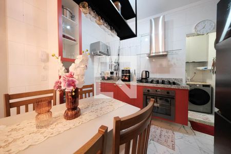 Sala/Cozinha de casa de condomínio à venda com 2 quartos, 91m² em Burgo Paulista, São Paulo