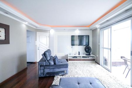 Sala de apartamento à venda com 3 quartos, 118m² em Fundação, São Caetano do Sul