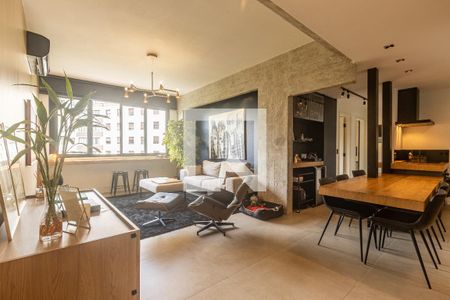 Sala de apartamento à venda com 2 quartos, 77m² em Jardim Paulista, São Paulo