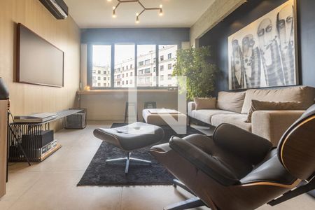 Sala de apartamento à venda com 2 quartos, 77m² em Jardim Paulista, São Paulo