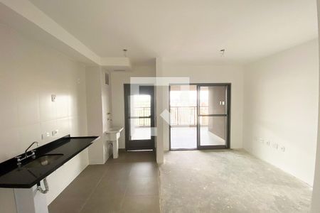 Sala/Cozinha de apartamento à venda com 2 quartos, 77m² em Pinheiros, São Paulo