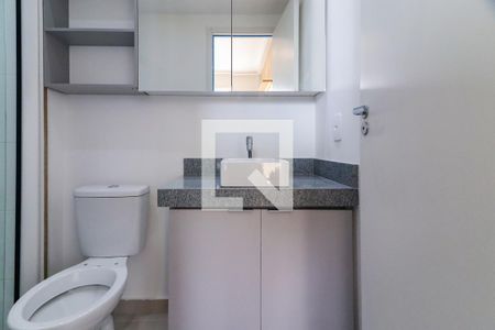 Banheiro de apartamento para alugar com 1 quarto, 24m² em Vila Lageado, São Paulo