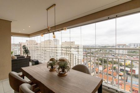 Varanda Gourmet de apartamento à venda com 2 quartos, 93m² em Vila Augusta, Guarulhos