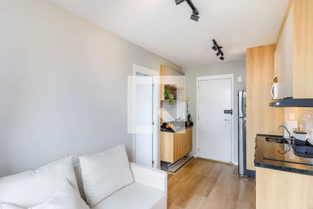Sala de apartamento para alugar com 1 quarto, 28m² em Campo Belo, São Paulo