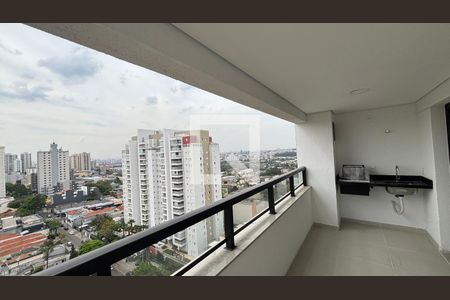 Varanda de apartamento à venda com 3 quartos, 92m² em Campestre, Santo André