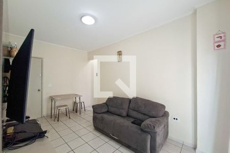 Sala de apartamento para alugar com 1 quarto, 45m² em Ocian, Praia Grande