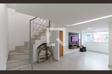 Sala de apartamento à venda com 3 quartos, 170m² em Santa Branca, Belo Horizonte