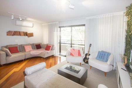 Sala de apartamento à venda com 3 quartos, 150m² em Brooklin Novo, São Paulo