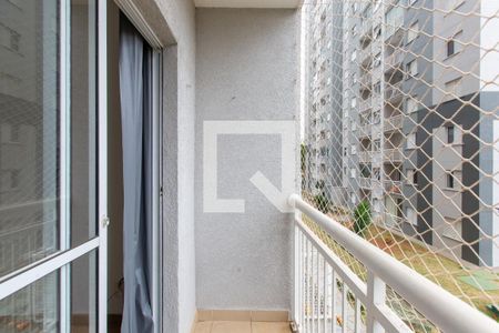 Varanda da Sala de apartamento para alugar com 2 quartos, 59m² em Colônia (zona Leste), São Paulo