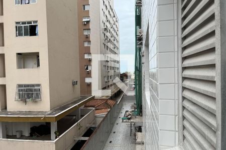 Vista do Quarto 1 de apartamento para alugar com 2 quartos, 55m² em Gonzaga, Santos