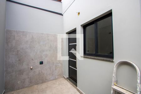 Área de serviço de casa à venda com 2 quartos, 93m² em Vila Linda, Santo André