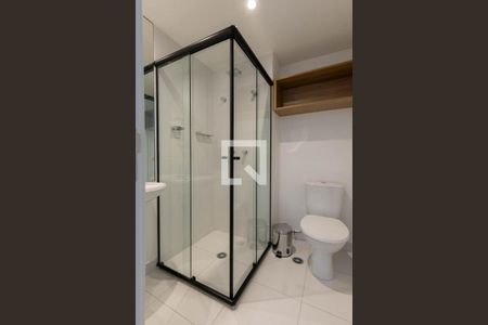 Banheiro de apartamento à venda com 1 quarto, 26m² em República, São Paulo